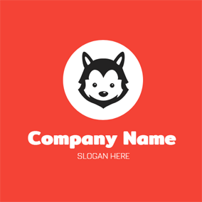 Orange and Black Wolves Logo - Free Wolf Logo Designs | DesignEvo Logo Maker