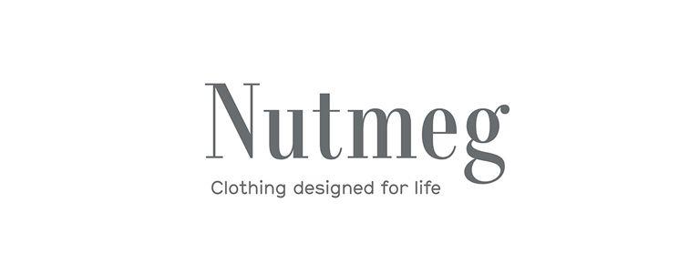 Black and White Clothing Logo - Nutmeg Clothing At Morrisons
