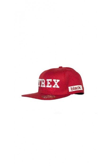 Man in a Red Hat Logo - PYREX Red hat and white logo - Motor Jeans Abbigliamento