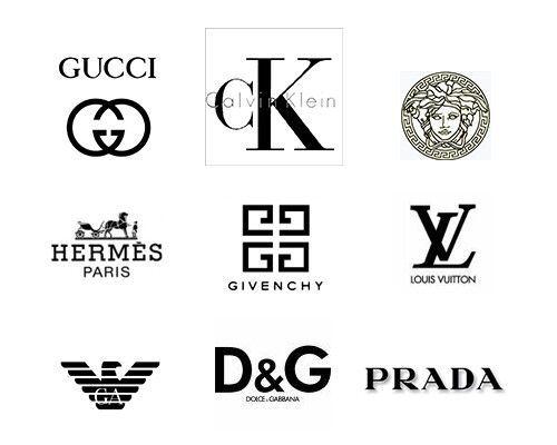 Black and White Clothing Logo - Designer Clothing Logos - Stellinadiving