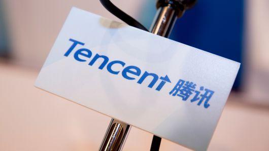 China Tencent Logo - Tencent shares fall after China blocks sale of popular Monster ...