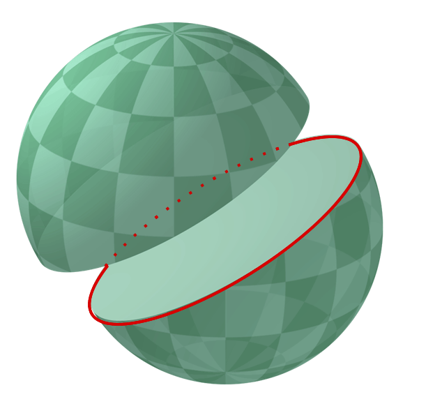 Circle Sphere Logo - Great circle