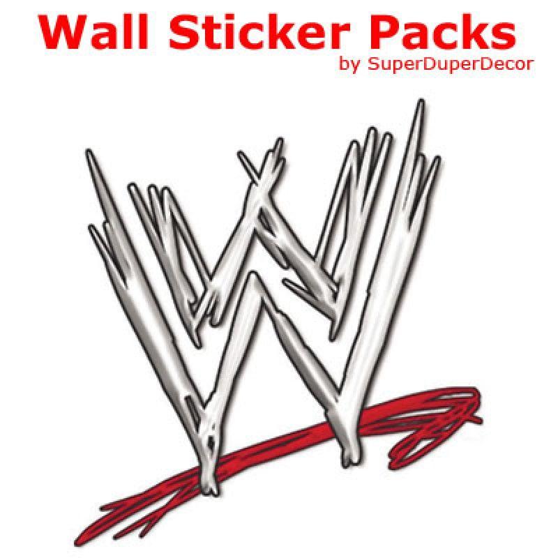 Small WWE Logo - WWE Logo stickers