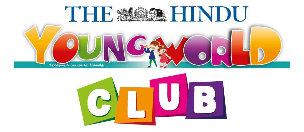 Hindu Newspaper Logo - Young World Club
