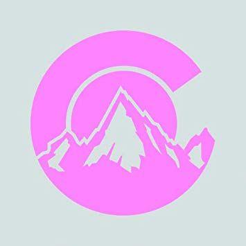 Pink Colorado Logo - Amazon.com: RDW Colorado C Logo Shaped Sticker - Decal - Die Cut ...