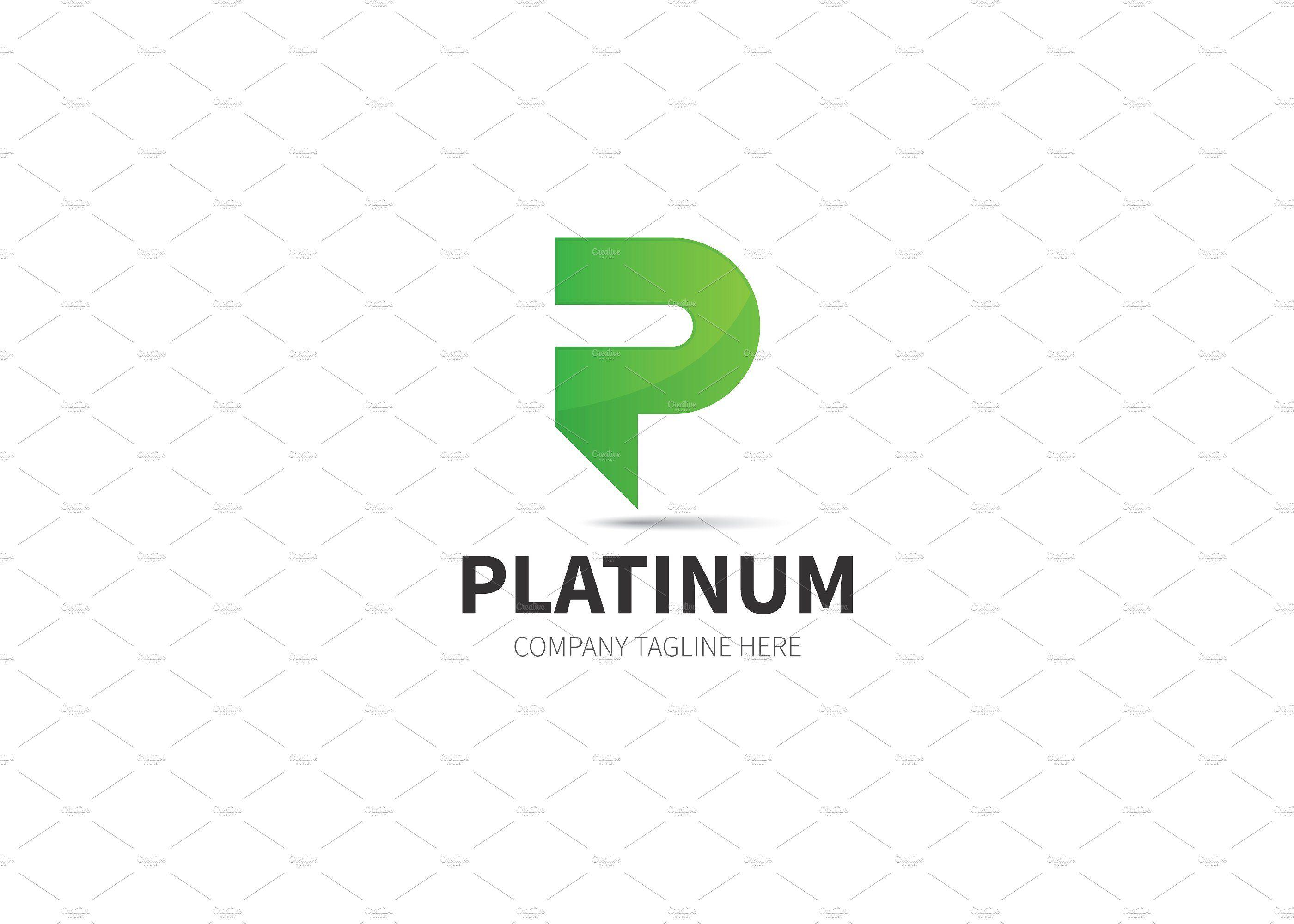 Platinum P Logo - Platinum P Letter Logo ~ Logo Templates ~ Creative Market
