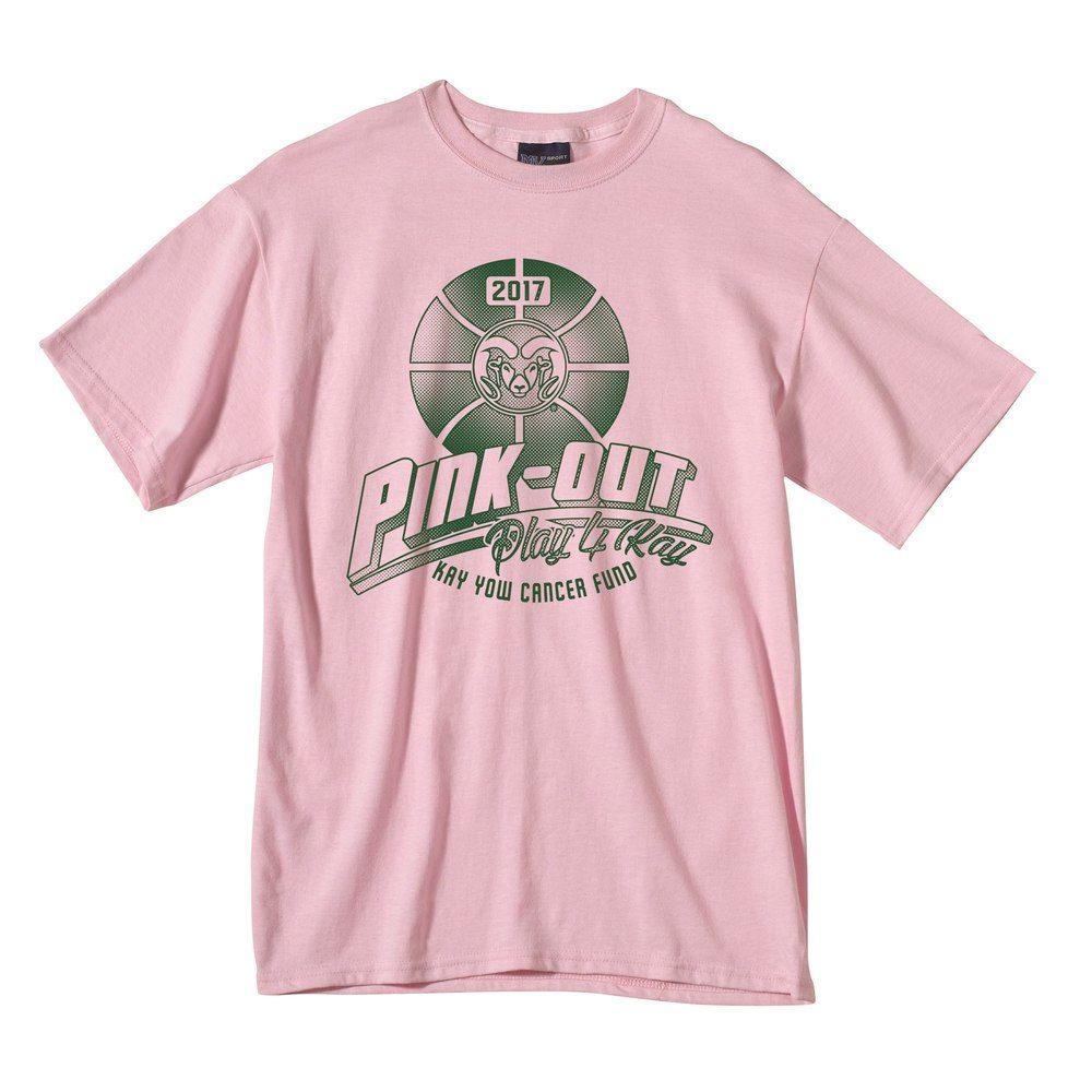 Pink Colorado Logo - Men's Pink Colorado State Rams 2017 Pink Out T-Shirt