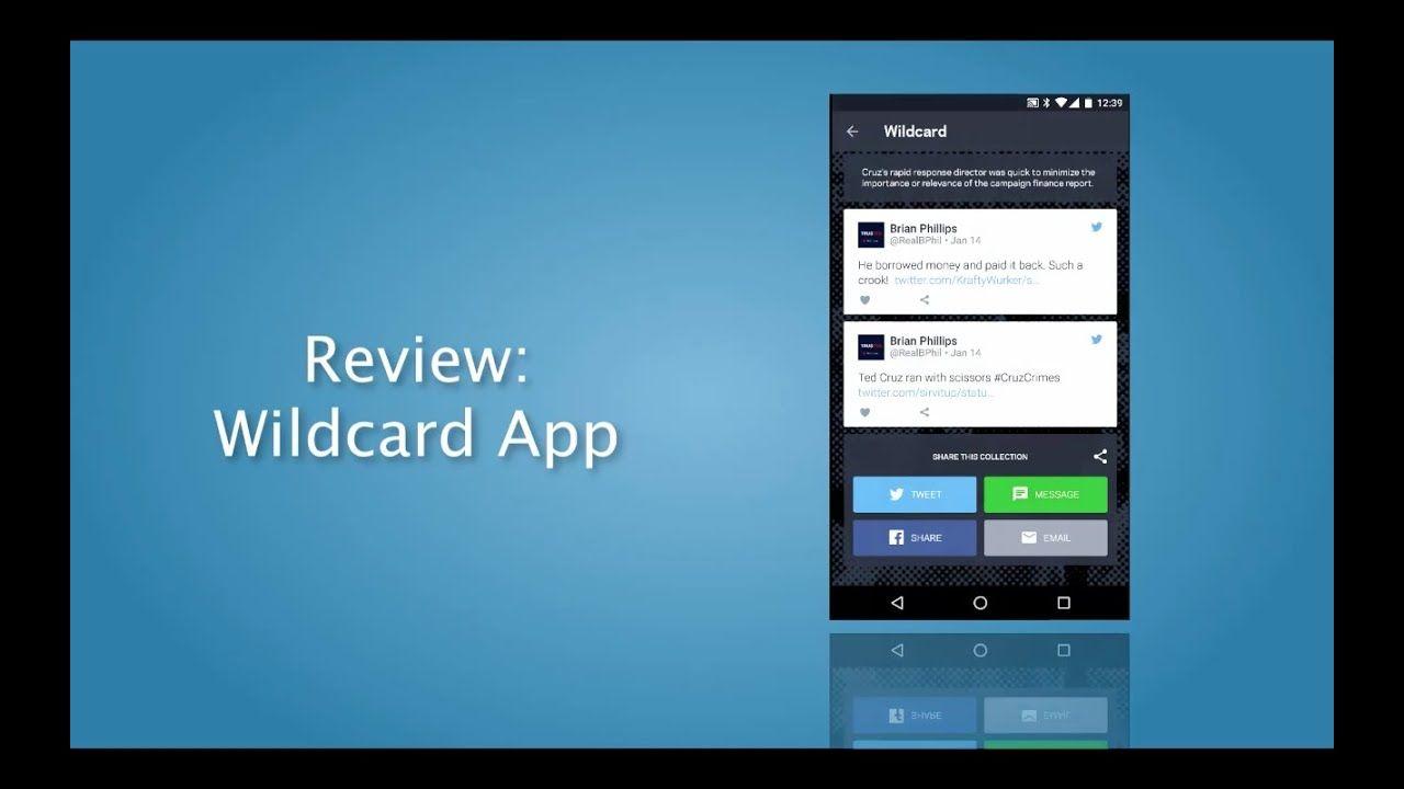 Wildcard App Logo - Review: Wildcard Android App For All Your News Needs - YouTube