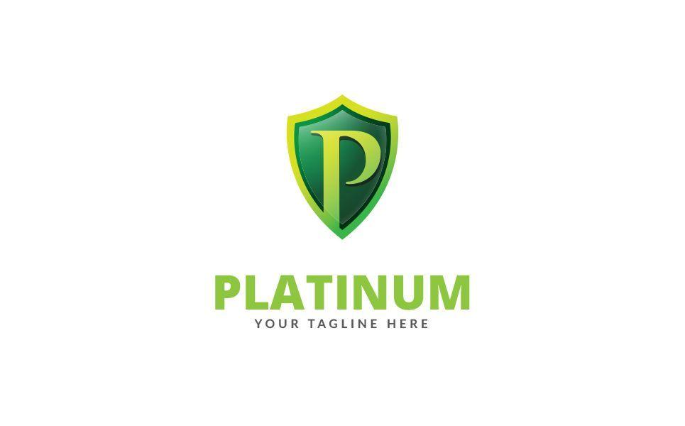 Platinum P Logo - Platinum P Letter Logo Template. Logo