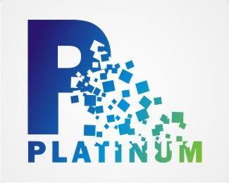 Platinum P Logo - Platinum letter P logo Designed by bimsky | BrandCrowd