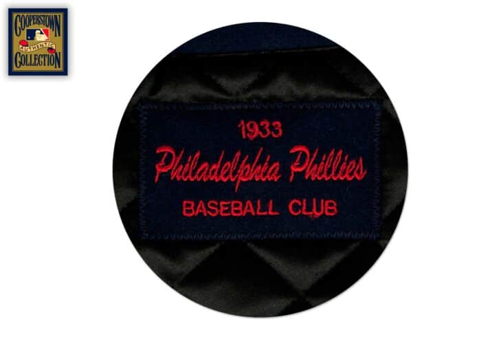 1933 Phillies Logo - 1933 Authentic Wool Jacket Philadelphia Phillies Mitchell & Ness ...