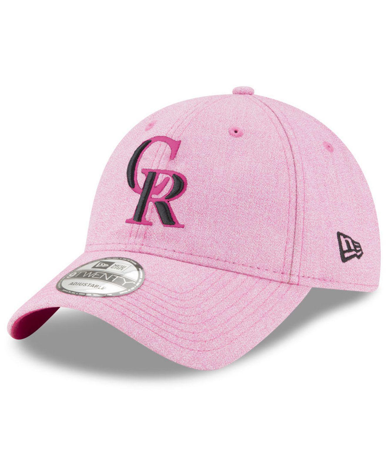 Pink Colorado Logo - Lyst - Ktz Colorado Rockies Mothers Day 9twenty Cap in Pink