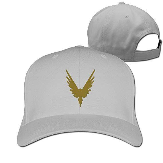 Gold Maverick Logo - Parrot Logo Gold Design Be A Maverick Logan Logang Unisex Baseball ...