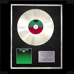 Platinum P Logo - YES CLOSE TO THE EDGE CD PLATINUM DISC FREE P+P!! 81227985653 | eBay