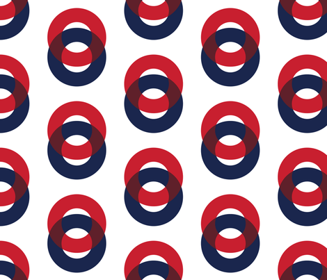 Space with Blue Red Circle Logo - Phish Fishman Optical Donut Red Circle Pattern SPACE wallpaper ...