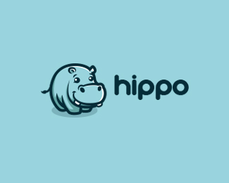 Hippopotamus Logo - Logo Design: Hippos