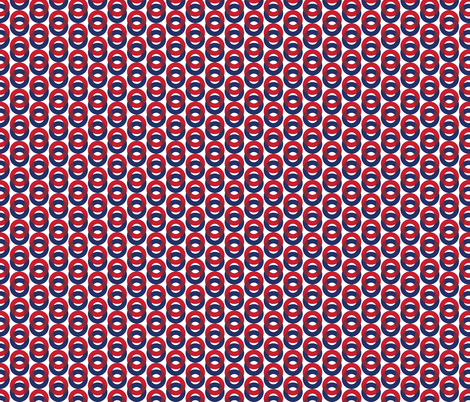 Space with Blue Red Circle Logo - Phish Fishman Optical Donut Red Circle Pattern SPACE Red and Blue ...