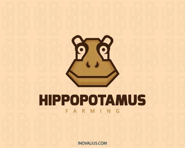 Hippopotamus Logo - Hippopotamus Logo Design | Inovalius