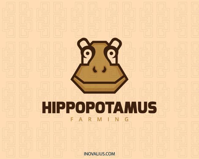 Hippopotamus Logo - Hippopotamus Logo Design