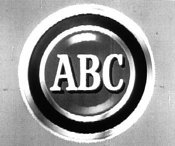 Black ABC Circle Logo - ABC (United States)