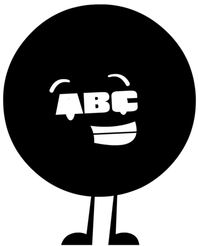 Black ABC Circle Logo - ABC Logo | Object Shows Community | FANDOM powered by Wikia
