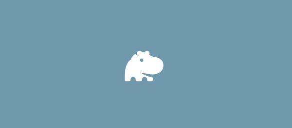 Hippopotamus Logo - 30+ Cute Examples Of Hippo Logo Designs | hippo logo | Pinterest ...