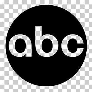 Black ABC Circle Logo - American Broadcasting Company Logo Big Three television networks ...