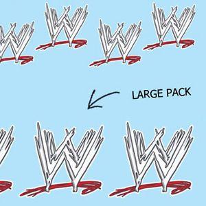 Small WWE Logo - Details about WWE LOGO bedroom wrestling wall STICKER PACK, SMALL x10 or  LARGE x6 stickers