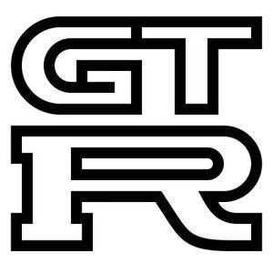 GTR Logo - 2 X NISSAN GTR LOGO VINYL STICKERS CAR / WALL STICKERS JDM DRIFT ...