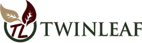 Twin Leaf Logo - Home - TwinLeaf Stores