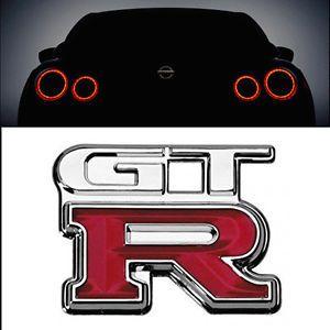 GTR Logo - nissan gtr boot badge rear emblem nismo r32 gts r34 s14 350z gt-r new
