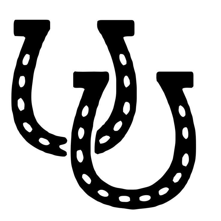 Two Horseshoe Logo - Free Picture Of Horse Shoe, Download Free Clip Art, Free Clip Art on ...