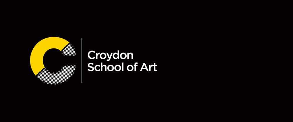 Tearing Logo - Brand New: New Logo and Identity for Croydon School of Art by Blast