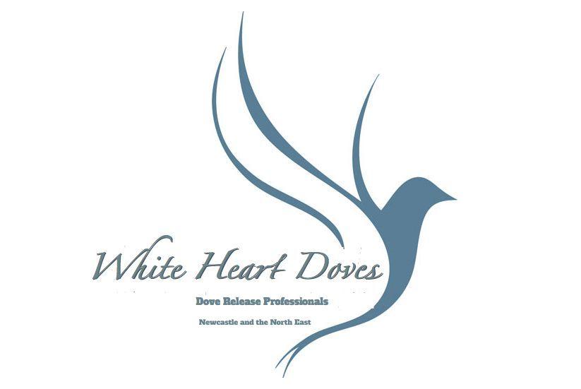 White Dove Logo - White dove logo. See our cars on the road on the way to your wedding