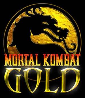 MK Gold Logo - Mortal Kombat Gold