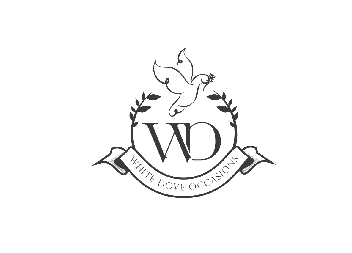 White Dove Logo - Elegant, Upmarket, Event Planning Logo Design for White Dove