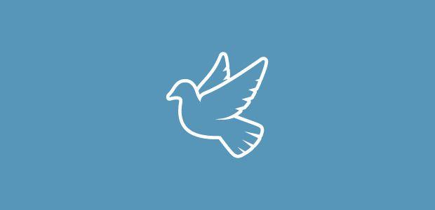 White Dove Logo - Dove Logo Designs, Ideas, Examples. Design Trends PSD