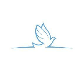 White Dove Logo - Dove Logo Photo, Royalty Free Image, Graphics, Vectors & Videos