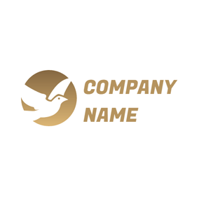 White Dove Logo - Free Dove Logo Designs. DesignEvo Logo Maker