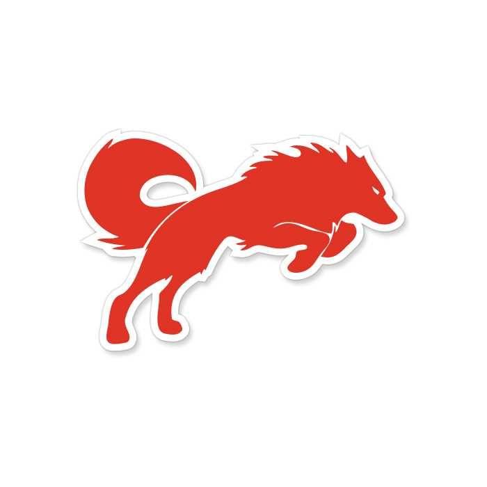 Red Wolf Logo - Redwolf Logo | Redwolf Stickers