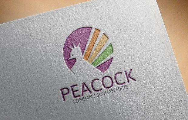 Rainbow Peacock Logo - 20+ Peacock Logos - Free Editable PSD, AI, Vector EPS Format ...