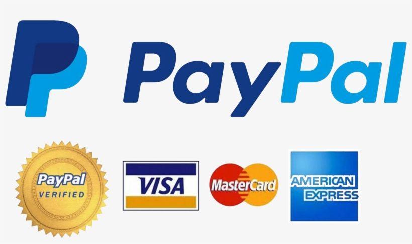PayPal Verified Visa MasterCard Logo - Visa Mastercard American Express Png Secure Payments Logo