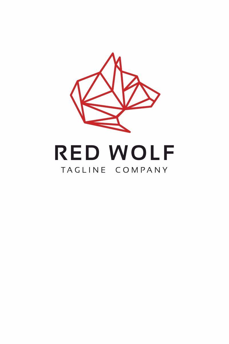 Red Wolf Logo - Red Wolf Logo Template #67781