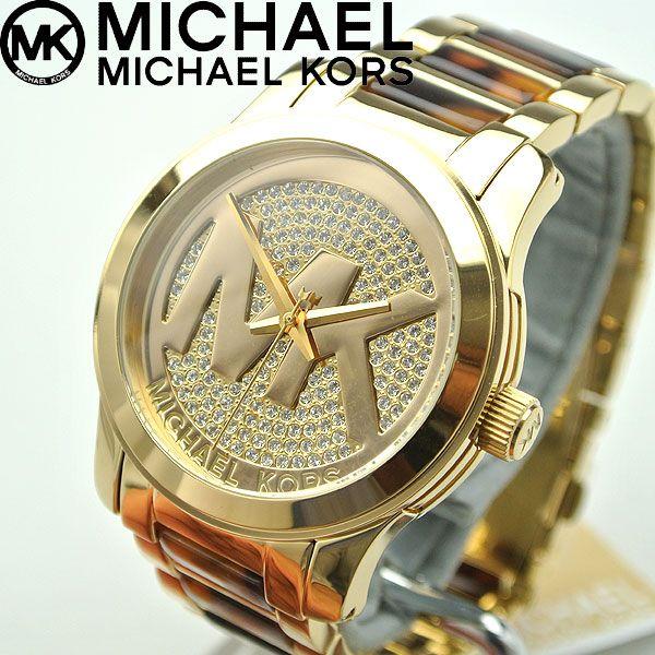 MK Gold Logo - Windpal: [Michael Kors] MK gold MK5864 where Michael Kors watch MK