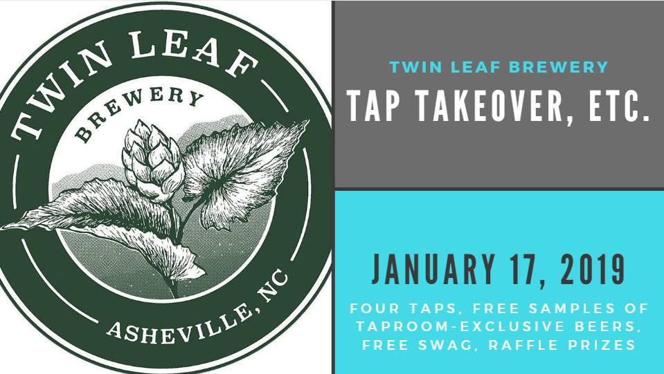 Twin Leaf Logo - Tap Takeover: Twin Leaf Brewery Black Dog Bottle Shop, Raleigh 17