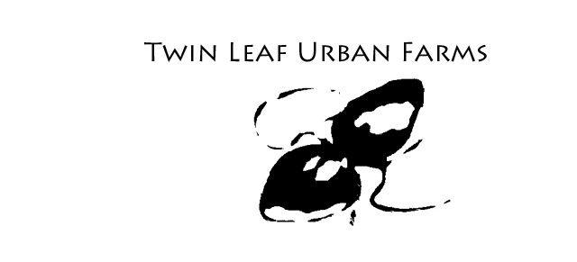 Twin Leaf Logo - Twin Leaf Urban Farms