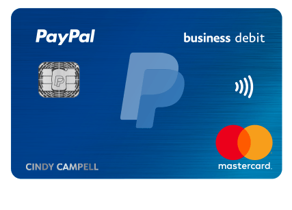 PayPal Verified Visa MasterCard Logo - PayPal Business Debit MasterCard 1% Cash Back