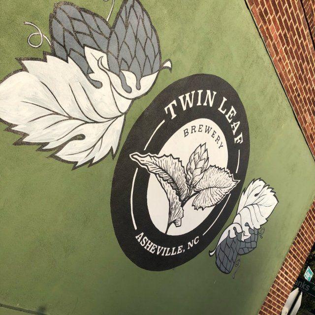 Twin Leaf Logo - Sour Berry Leaf Brewery