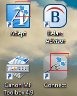 4 Blue Arrows Logo - windows 10 - What is this icon appearing on my desktop icons ...