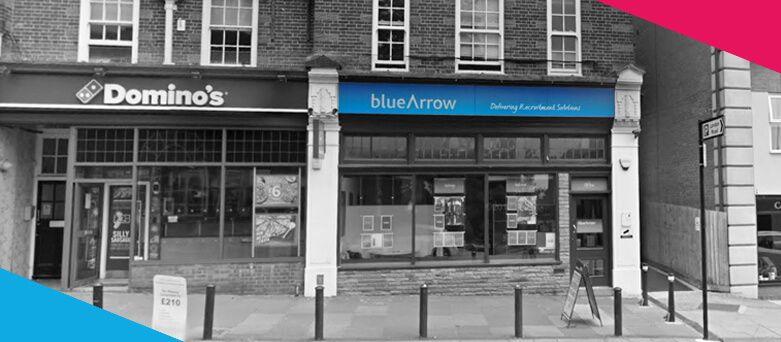 4 Blue Arrows Logo - Jobs in St Albans, Harpenden, Hatfield | Blue Arrow